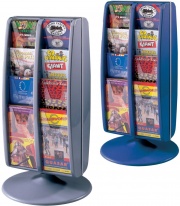 Panorama Revolving Desktop Leaflet Dispensers